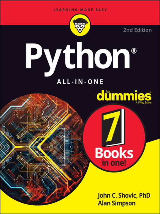 Title details for Python All-in-One For Dummies by John C. Shovic - Available